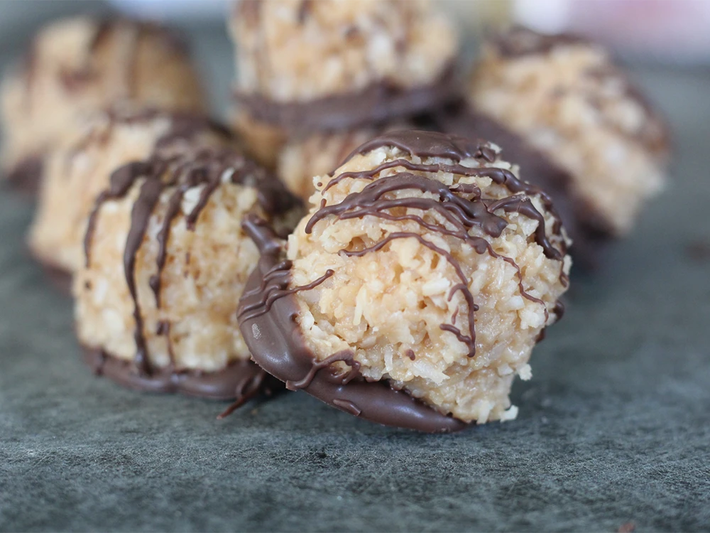Coconut macaroons at Unger's Market