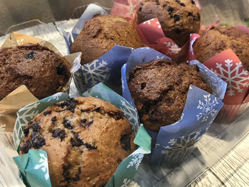 Muffins at Unger's Market