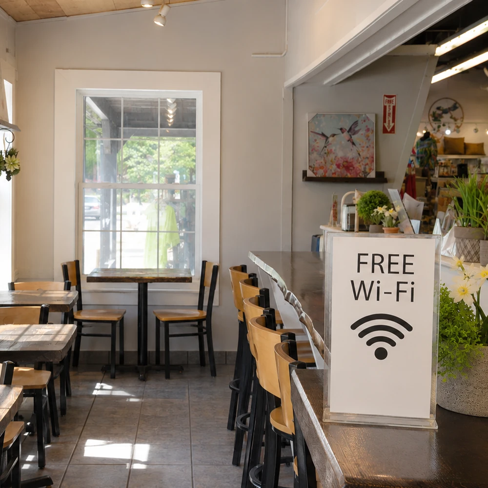 Free Wifi and charging ports | On-site Services | Unger's Market