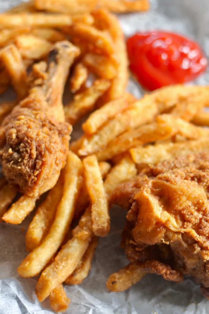 Ungers Farmers Market - deli - chicken and fries